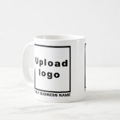 Bedrijfsnaam en Logo op Mok (Voorkant links)