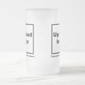 Bedrijfsnaam en Logo op Mok van 16 oz glas (Center)