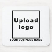 Bedrijfsnaam en Logo op Muismat (Voorkant)