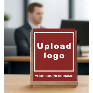 Bedrijfsnaam en Logo op Red Acrylic Sign Acryl Bord