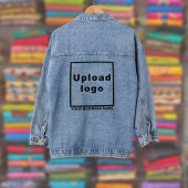 Bedrijfsnaam en Logo op Vrouwen Denim Jacket