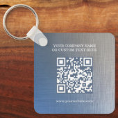 Bedrijfsnaam en Logo Sleutelhanger (Voorkant)