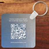 Bedrijfsnaam en Logo Sleutelhanger (Achterkant)