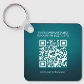 Bedrijfsnaam en Logo Sleutelhanger (Voorkant)