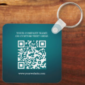 Bedrijfsnaam en Logo Sleutelhanger (Achterkant)