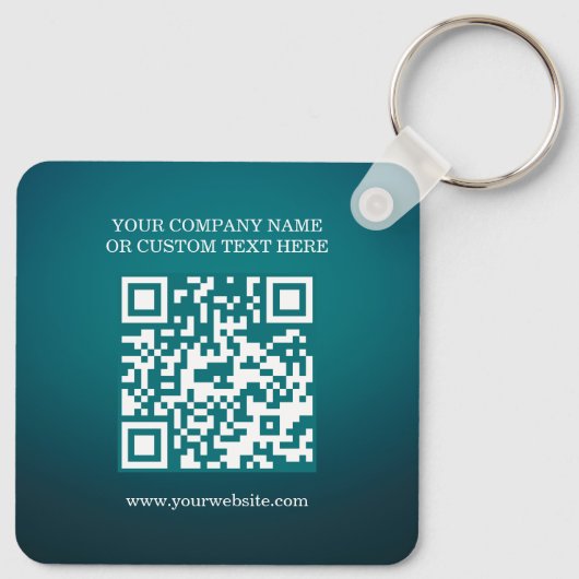 Bedrijfsnaam en Logo Sleutelhanger (Achterkant)