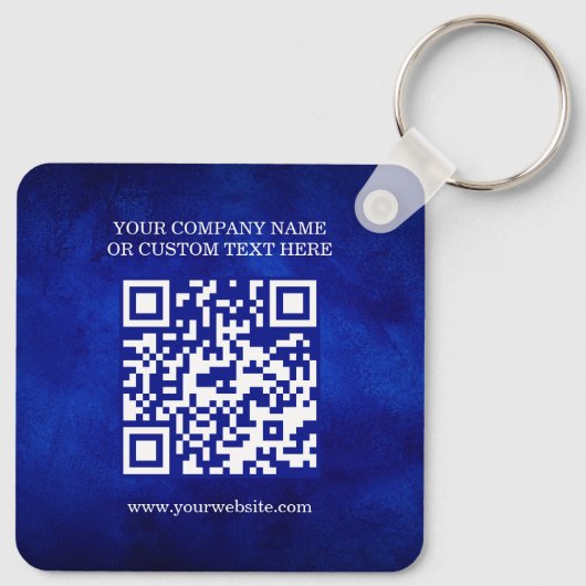 Bedrijfsnaam en Logo Sleutelhanger (Achterkant)