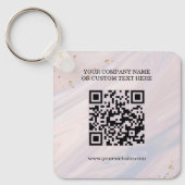 Bedrijfsnaam en Logo Sleutelhanger (Voorkant)