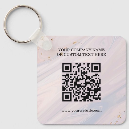 Bedrijfsnaam en Logo Sleutelhanger (Voorkant)