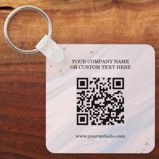 Bedrijfsnaam en Logo Sleutelhanger (Voorkant)