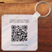 Bedrijfsnaam en Logo Sleutelhanger (Achterkant)