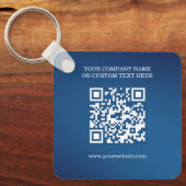 Bedrijfsnaam en Logo Sleutelhanger (Voorkant)