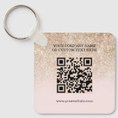 Bedrijfsnaam en Logo Sleutelhanger (Voorkant)