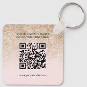 Bedrijfsnaam en Logo Sleutelhanger (Achterkant)