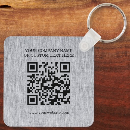 Bedrijfsnaam en Logo Sleutelhanger (Achterkant)