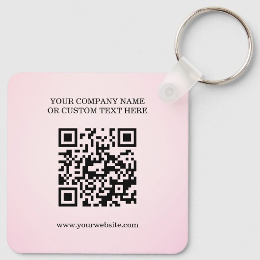 Bedrijfsnaam en Logo Sleutelhanger (Achterkant)