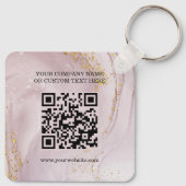 Bedrijfsnaam en Logo Sleutelhanger (Achterkant)