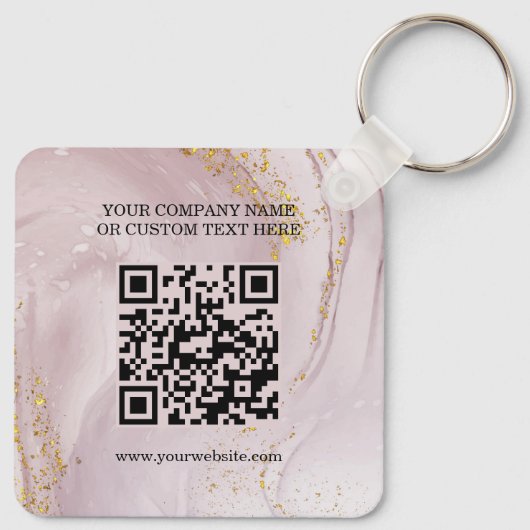 Bedrijfsnaam en Logo Sleutelhanger (Achterkant)