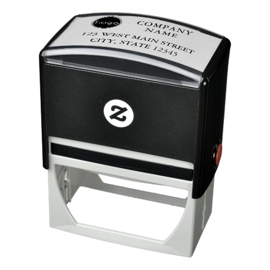 Bedrijfsnaam en retouradres zelfinktkussen stempel (Product)