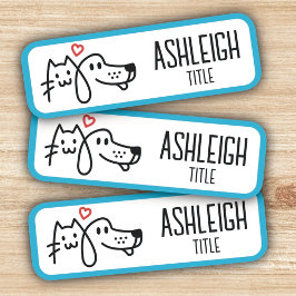 Bedrijfsnaam kiezen naamplaatje