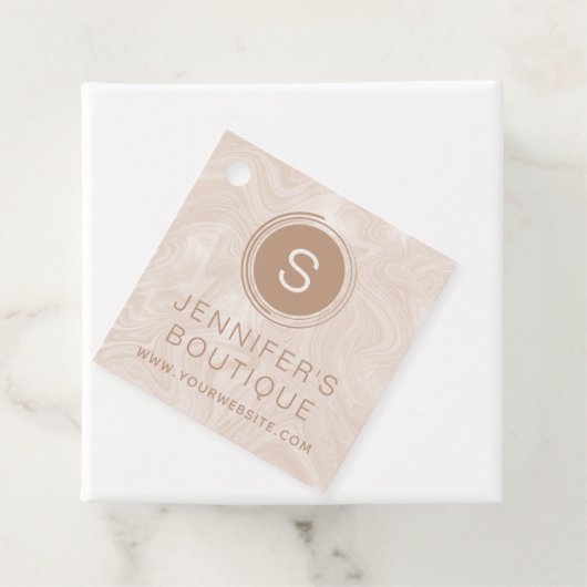 Bedrijfsnaam Kledinggrootte Labels Marmer Labels (In situ)