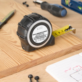 Bedrijfsnaam LOGO Klantencadeau Zwart Wit Rolmaat