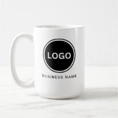 Bedrijfsnaam Logo Simple Business Koffiemok (Links)