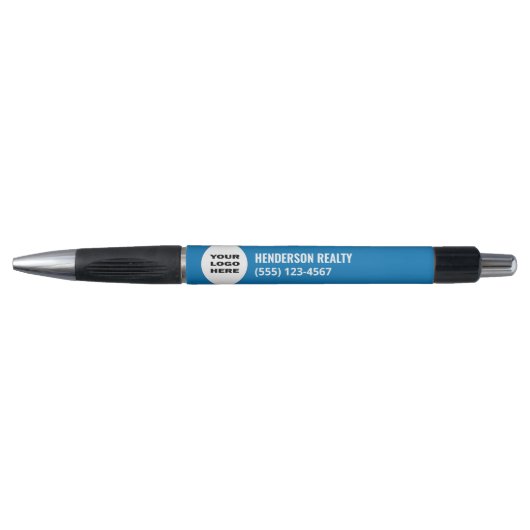 Bedrijfsnaam Logo, telefoon Promotionele Business  Pen (Voorkant)