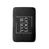 Bedrijfsnaam Logo toevoegen Bedrijf Professionele  Badmat (Voorkant Verticaal)