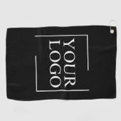 Bedrijfsnaam Logo toevoegen Bedrijf Professionele  Golfhanddoek (Horizontaal)