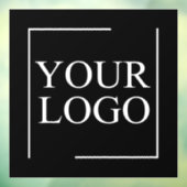 Bedrijfsnaam Logo toevoegen Bedrijf Professionele  Raamsticker (Vel 3)