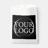 Bedrijfsnaam Maak uw eigen bedrijf Tekst Bedankzakje (Voorkant)