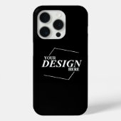 Bedrijfsnaam Ontwerp uw eigen naam Case-Mate iPhone Case (Achterkant)