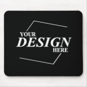 Bedrijfsnaam Ontwerp uw eigen naam Muismat (Voorkant)
