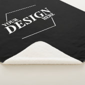 Bedrijfsnaam Ontwerp uw eigen naam Sherpa Deken (3/4)