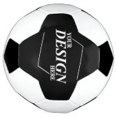 Bedrijfsnaam Ontwerp uw eigen naam Voetbal (Gedraaid)