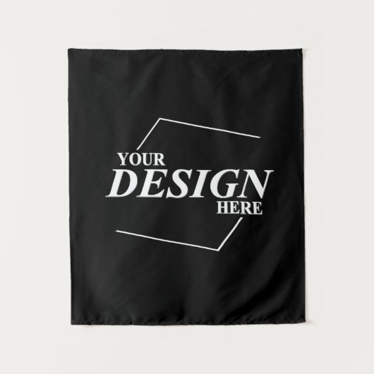 Bedrijfsnaam Ontwerp uw eigen naam Wandkleed (Voorkant)