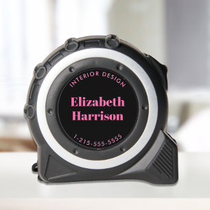 Bedrijfsnaam Roze Zwart Rolmaat