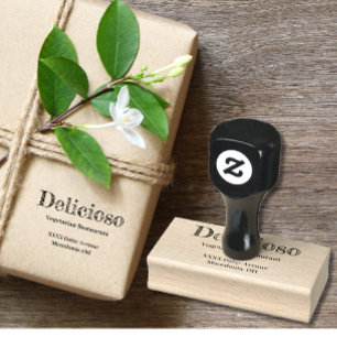 Bedrijfsnaam Rubber Stempel