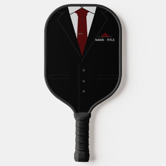 Bedrijfsnaam Speciaal Pickleball Paddle (Achterkant)