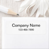 Bedrijfsnaam Telefoonnummer Productlabel Sjabloon Etiket (Insitu)