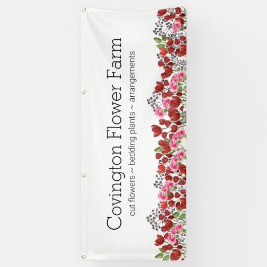 Bedrijfsnaam toevoegen | Aangepast ventilatorBoerd Spandoek (Verticaal)