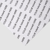 Bedrijfsnaam Verpakkend Gemarkeerd Bedrijfs Wit Tissuepapier (Detail)