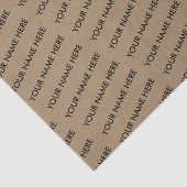 Bedrijfsnaam Verpakkingsmerk Bedrijfkraft Tissuepapier (Detail)