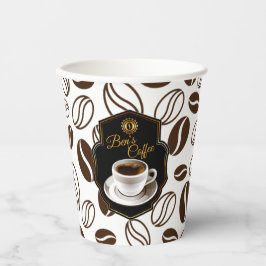  bedrijfsnaam voor koffiewinkels papieren bekers