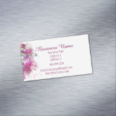 Bedrijfsnaam waterverf Berries Magnetisch Visitekaartje (Voorbeeld)