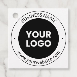 Bedrijfsnaam & Website of Slogan, Bedankt, enz. Bedankjes Labels