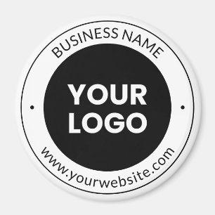 Bedrijfsnaam & Website of Slogan, Bedankt, enz. Magneet
