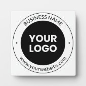 Bedrijfsnaam & website of slogan, dank u enz. fotoplaat (Voorkant)