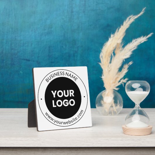 Bedrijfsnaam & website of slogan, dank u enz. fotoplaat (Insitu)